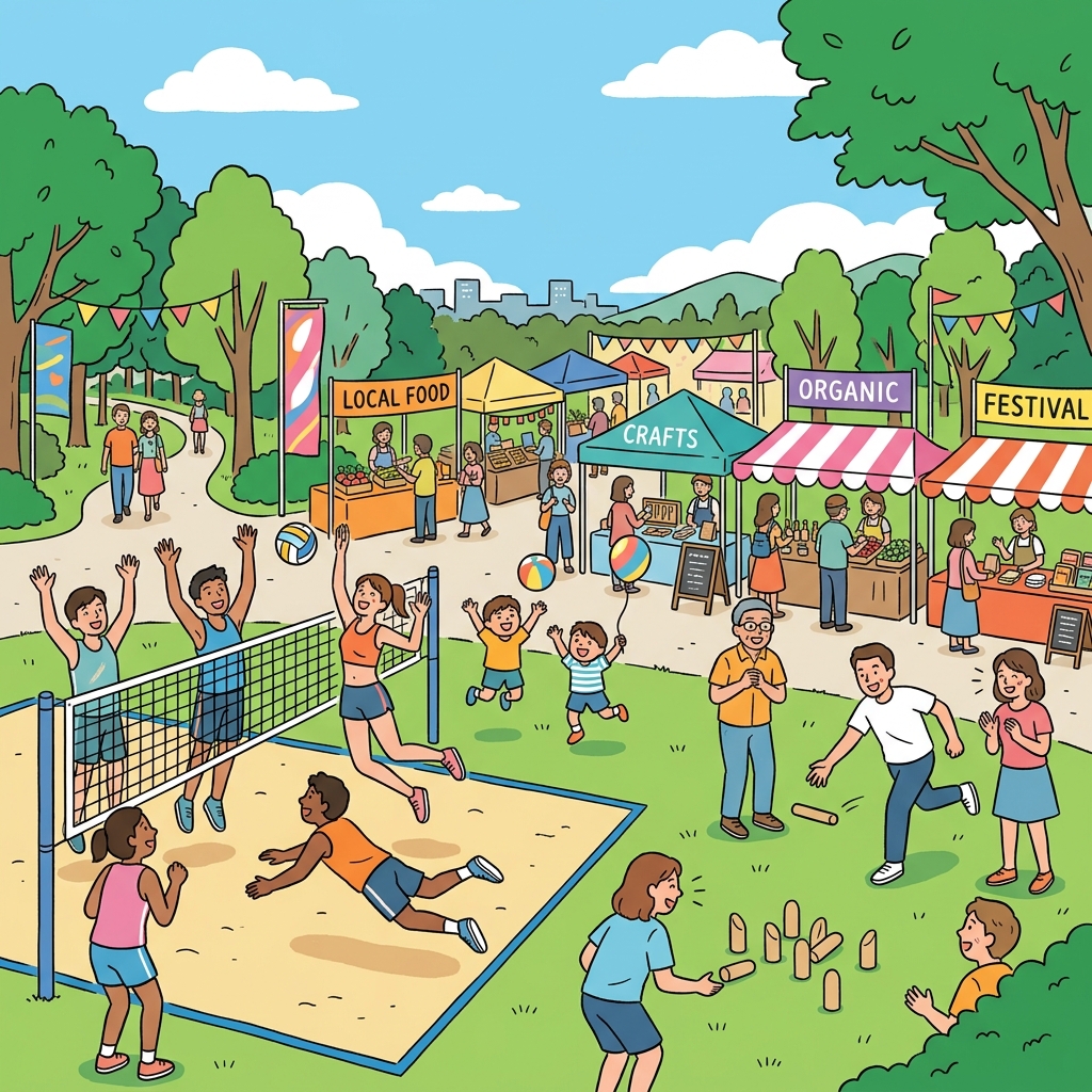 Spomaru Festival Illustration